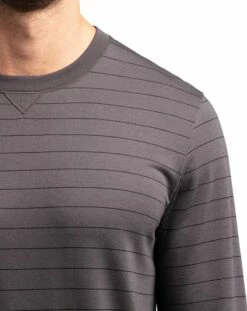 TravisMathew Men's Carlin Long Sleeve Golf Shirt For Men Grey Pinstripe/black 9 TravisMathew Men's Carlin Long Sleeve Golf Shirt For Men Grey Pinstripe/black -Deals Travis Wear Store unnamed file 1012