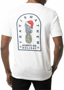 TravisMathew Men's Wrap It Up Golf T-Shirt For Men White -Deals Travis Wear Store unnamed file 1049