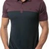 TravisMathew Men's Away We Go Golf Polo For Men Heather Mauve -Deals Travis Wear Store unnamed file 1052