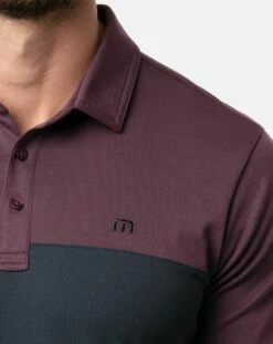 TravisMathew Men's Away We Go Golf Polo For Men Heather Mauve 9 TravisMathew Men's Away We Go Golf Polo For Men Heather Mauve -Deals Travis Wear Store unnamed file 1055