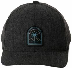 TravisMathew Men's Beaches Be Salty Golf Hat For Men Heather Black