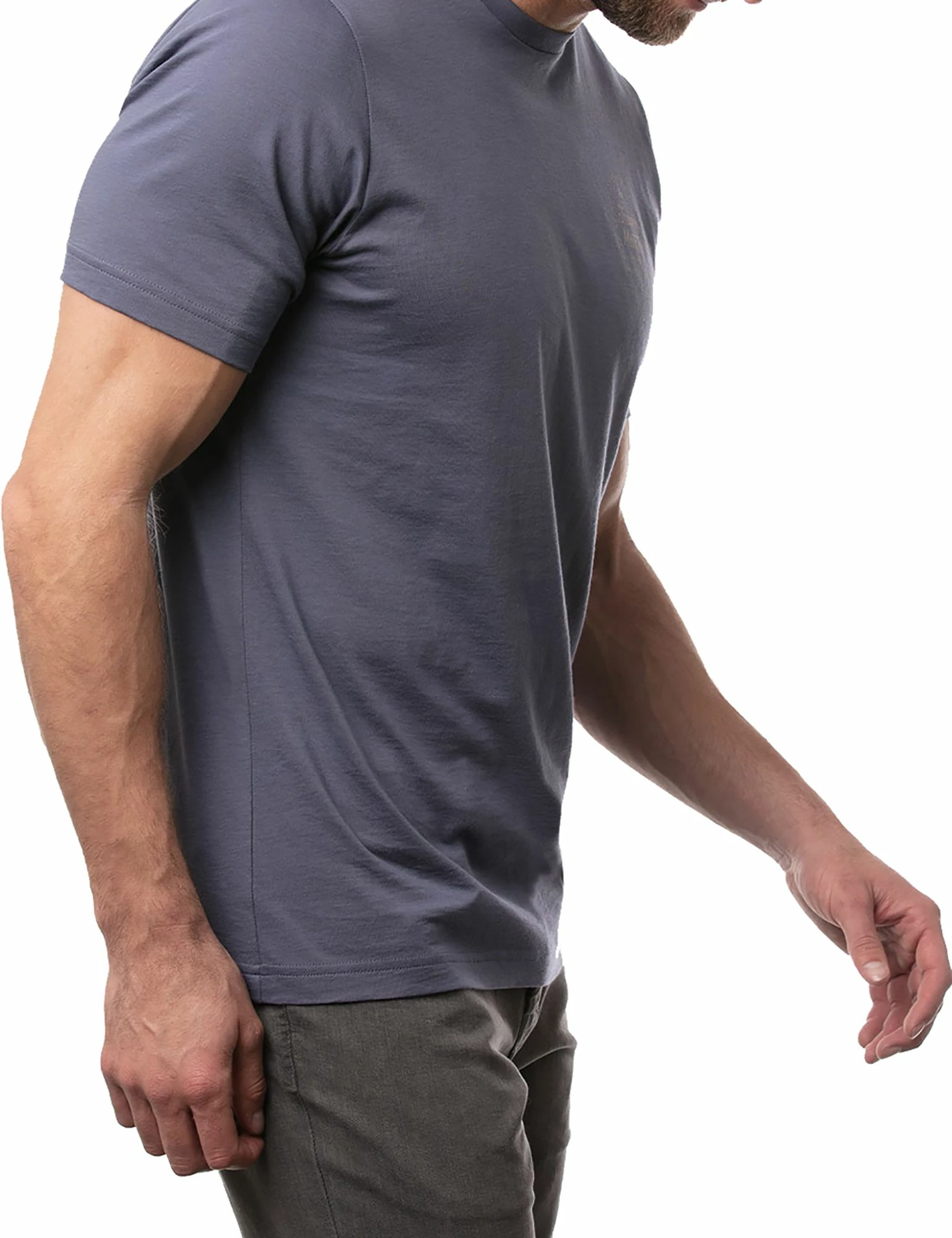 TravisMathew Men's Travel Plans Short Sleeve Golf T-Shirt For Men Nightshadow 5 TravisMathew Men's Travel Plans Short Sleeve Golf T-Shirt For Men Nightshadow - Image 3