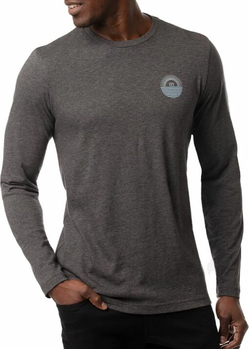 TravisMathew Men's Calm Current Long Sleeve Golf T-Shirt For Men Heather Grey Pinstripe 8 TravisMathew Men's Calm Current Long Sleeve Golf T-Shirt For Men Heather Grey Pinstripe -Deals Travis Wear Store unnamed file 1151