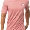 TravisMathew Play Date T-Shirt For Men Heather Garnet Rose -Deals Travis Wear Store unnamed file 119
