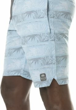 TravisMathew Men's Barnstormed Boardshorts For Men Heather Delphinium -Deals Travis Wear Store unnamed file 140
