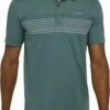 TravisMathew Men's Groggy Golf Polo For Men Silver Pine -Deals Travis Wear Store unnamed file 141