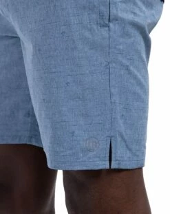 TravisMathew Men's Survivalist Golf Shorts For Men Heather Copen Blue -Deals Travis Wear Store unnamed file 148