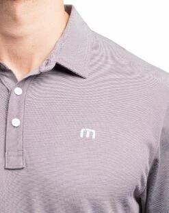 TravisMathew Men's The Zinna Golf Polo For Men Heather Grey -Deals Travis Wear Store unnamed file 152