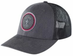 TravisMathew Men's The Patch Golf Hat For Men Heather Grey Pinstripe -Deals Travis Wear Store unnamed file 158