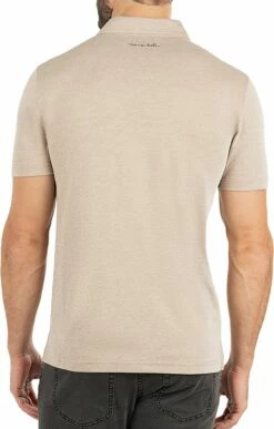 TravisMathew Men's Woodland Golf Polo For Men Heather Portabella -Deals Travis Wear Store unnamed file 165