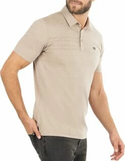 TravisMathew Men's Woodland Golf Polo For Men Heather Portabella -Deals Travis Wear Store unnamed file 166