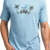 TravisMathew Men's Outlaw McGraw T-Shirt For Men Heather Blue -Deals Travis Wear Store unnamed file 168