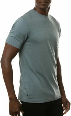 TravisMathew Men's Olympus Golf T-Shirt For Men Heather Mood Indigo -Deals Travis Wear Store unnamed file 196