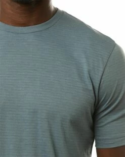 TravisMathew Men's Olympus Golf T-Shirt For Men Heather Mood Indigo -Deals Travis Wear Store unnamed file 197