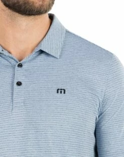TravisMathew Men's Soho Golf Polo For Men Faded Denim 9 TravisMathew Men's Soho Golf Polo For Men Faded Denim -Deals Travis Wear Store unnamed file 201