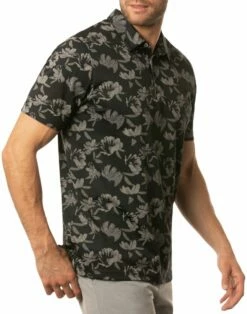 TravisMathew Men's Howling Golf Polo For Men Black -Deals Travis Wear Store unnamed file 275