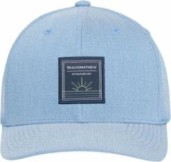 TravisMathew Men's Hancock Golf Hat For Men Heather Riviera