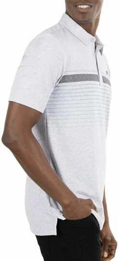 TravisMathew Men's Wildwood Golf Polo For Men Heather Light Grey -Deals Travis Wear Store unnamed file 295