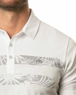 TravisMathew Men's Activate Golf Polo For Men White -Deals Travis Wear Store unnamed file 322