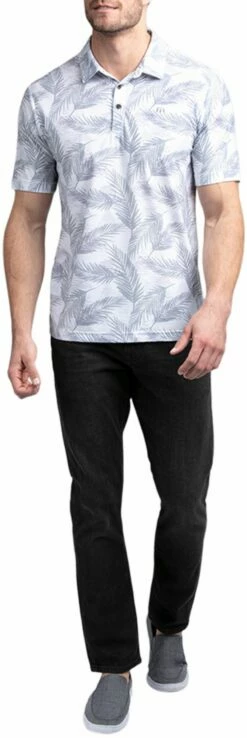 TravisMathew Men's Saucey Golf Polo For Men White 9 TravisMathew Men's Saucey Golf Polo For Men White -Deals Travis Wear Store unnamed file 339