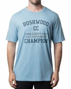 TravisMathew Men's Caddy Day Golf T-Shirt For Men Heather Allure