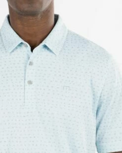 TravisMathew Men's Thundersnow Golf Polo For Men Heather Petit Four -Deals Travis Wear Store unnamed file 351