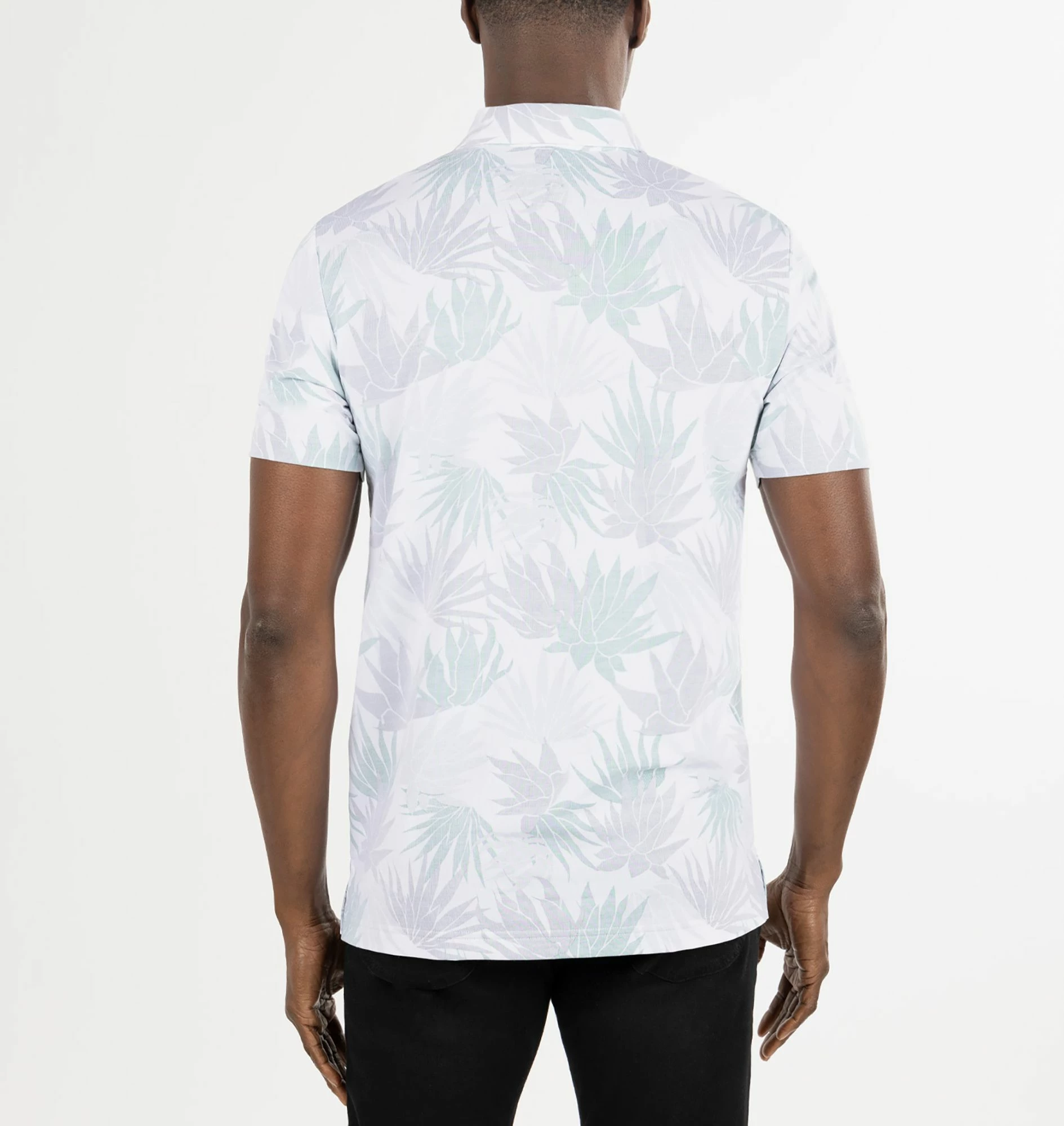 TravisMathew Men's Mogul Golf Polo For Men White 4 TravisMathew Men's Mogul Golf Polo For Men White - Image 2