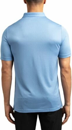 TravisMathew Men's Upgrade Golf Polo For Men Heather Brilliant Blue 7 TravisMathew Men's Upgrade Golf Polo For Men Heather Brilliant Blue -Deals Travis Wear Store unnamed file 372