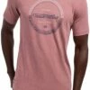 TravisMathew Men's Bliss Index Golf T-Shirt For Men Heather Ruby Wine -Deals Travis Wear Store unnamed file 407