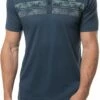 TravisMathew Men's Drop Anchor Golf Polo For Men Insignia