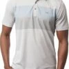 TravisMathew Men's Take Comfort Golf Polo For Men Heather Light Grey -Deals Travis Wear Store unnamed file 458
