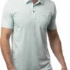 TravisMathew Men's Man The Grill Golf Polo For Men Heather Airy Blue -Deals Travis Wear Store unnamed file 521