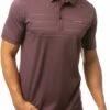 TravisMathew Men's Hangover Cure Golf Polo For Men Heather Mauve 2 TravisMathew Men's Hangover Cure Golf Polo For Men Heather Mauve -Deals Travis Wear Store unnamed file 539
