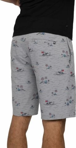 TravisMathew Men's Slush Fun Golf Shorts For Men Heather Sleet -Deals Travis Wear Store unnamed file 565