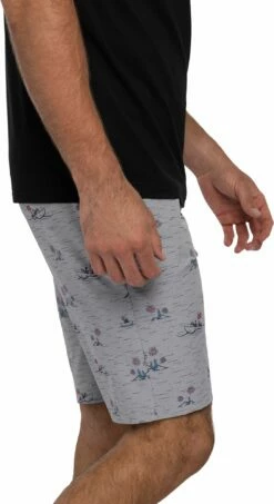 TravisMathew Men's Slush Fun Golf Shorts For Men Heather Sleet -Deals Travis Wear Store unnamed file 566