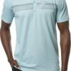TravisMathew Men's Even Money Golf Polo For Men Heather Delphinium -Deals Travis Wear Store unnamed file 633