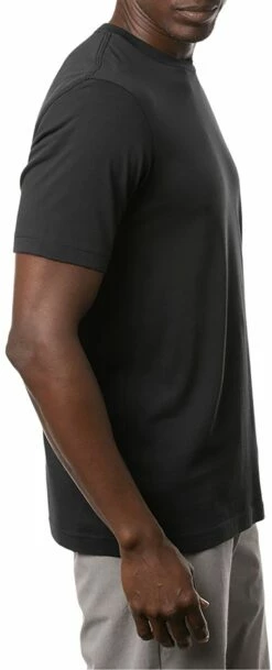 TravisMathew Men's The Reel World Golf T-Shirt For Men Black -Deals Travis Wear Store unnamed file 639