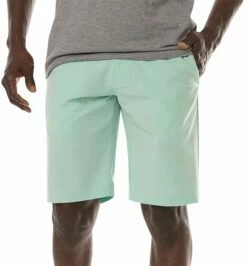 TravisMathew Men's On A Boat Golf Shorts For Men Heather Ruby Wine