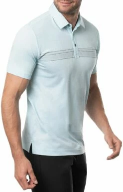 TravisMathew Men's Hole Card Golf Polo For Men Heather Petit Four -Deals Travis Wear Store unnamed file 651