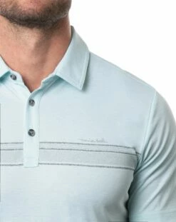 TravisMathew Men's Hole Card Golf Polo For Men Heather Petit Four -Deals Travis Wear Store unnamed file 652