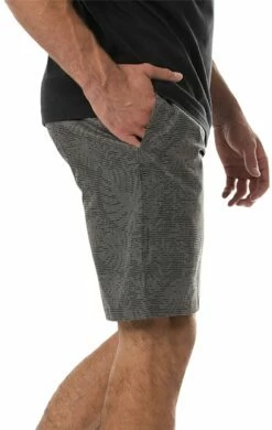 TravisMathew Men's Go Fish Golf Shorts For Men Heather Grey Pinstripe -Deals Travis Wear Store unnamed file 662