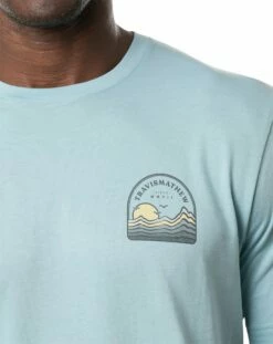 TravisMathew Men's Sunlight Snooze Golf T-Shirt For Men Delphinium -Deals Travis Wear Store unnamed file 667