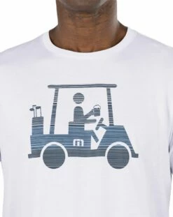 TravisMathew Men's Race You Golf T-Shirt For Men White -Deals Travis Wear Store unnamed file 691