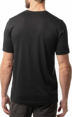 TravisMathew Men's OK Jose Short Sleeve T-Shirt For Men Black -Deals Travis Wear Store unnamed file 705