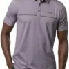 TravisMathew Men's Aboat Time Golf Polo For Men Heather Mulled Grape -Deals Travis Wear Store unnamed file 747