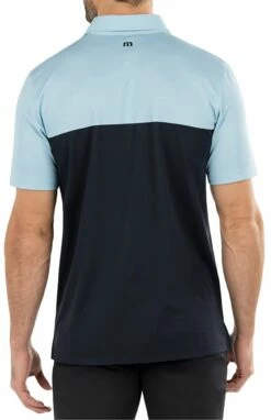 TravisMathew Men's Spooky SZN Golf Polo For Men Heather Delphinium -Deals Travis Wear Store unnamed file 758