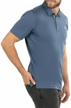 TravisMathew Men's Sky Peak Golf Polo For Men Insignia Blue/vintag -Deals Travis Wear Store unnamed file 778