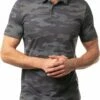 TravisMathew Men's Heater Camo Golf Polo For Men Gray -Deals Travis Wear Store unnamed file 780