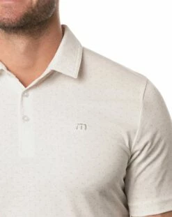 TravisMathew Men's Turned Around Golf Polo For Men Gardenia -Deals Travis Wear Store unnamed file 791