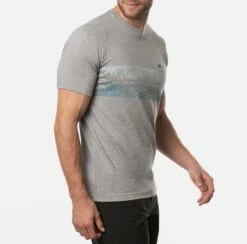 TravisMathew Men's Secluded Spot Golf T-Shirt For Men Heather Grey -Deals Travis Wear Store unnamed file 809